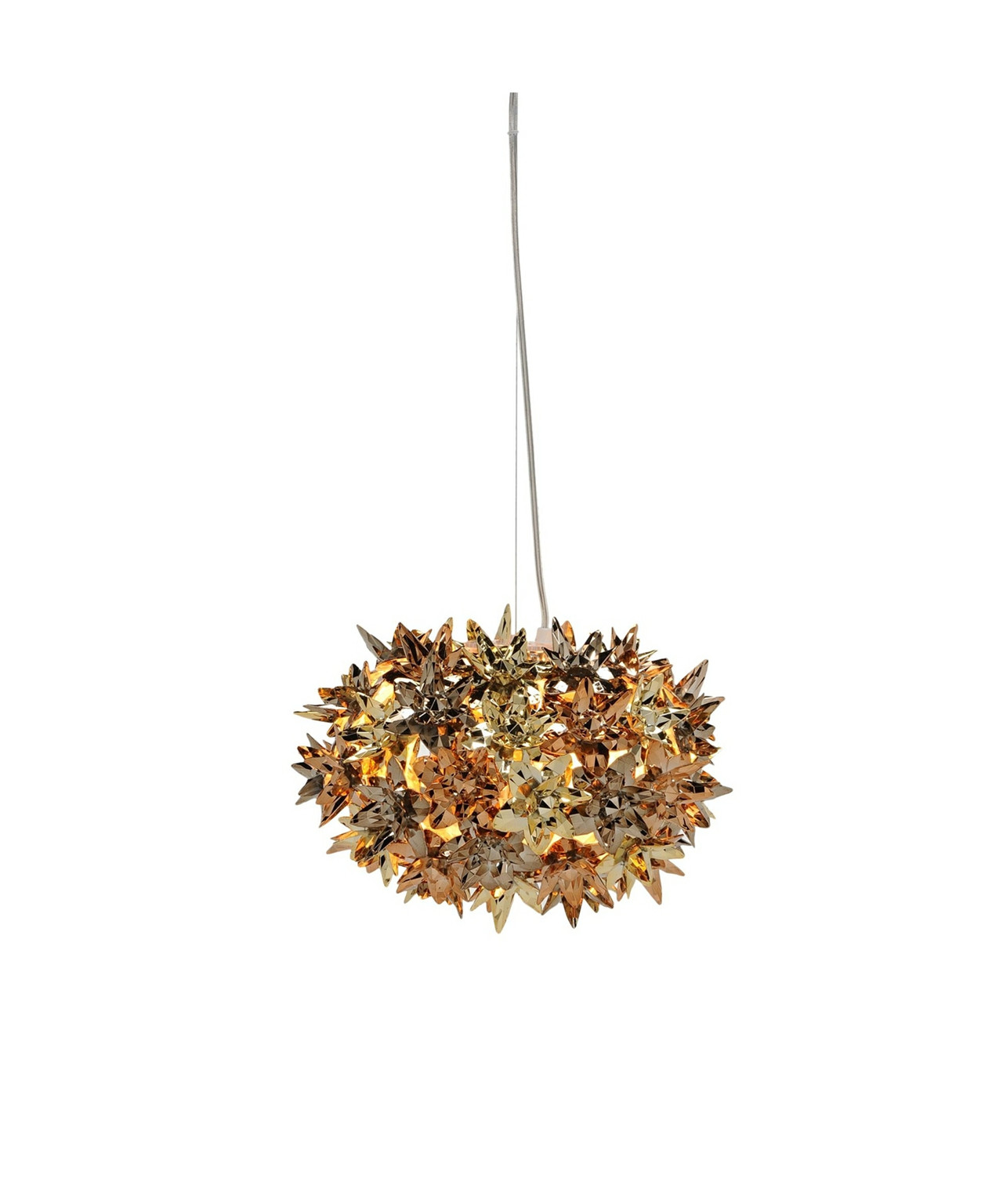 Image of Bloom Pendelleuchte S2 Gold/Bronze/Kupfer - Kartell bei Lampenmeister.ch